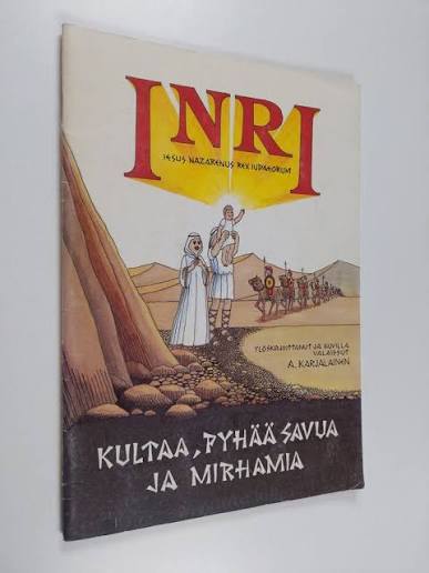 Inrin alkuperäinen kansi vuodelta 1992.